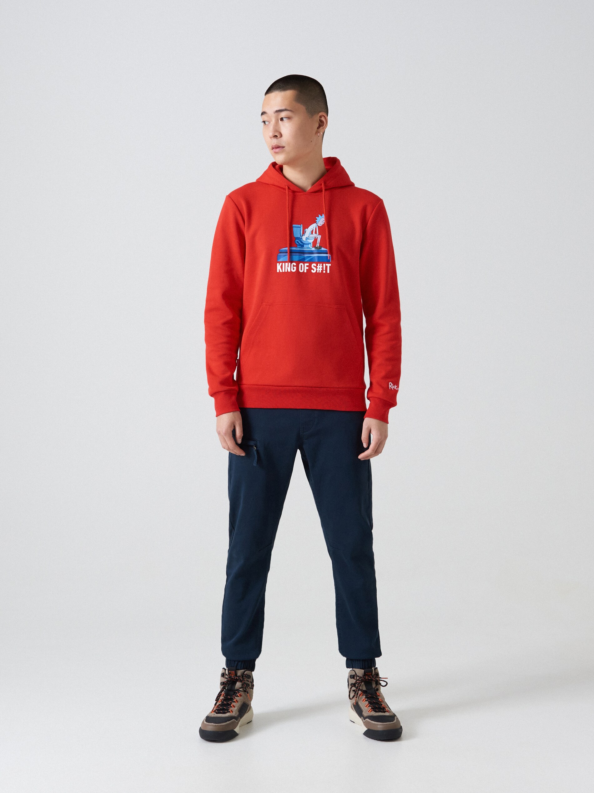 Mikina s kapucňou Rick&Morty