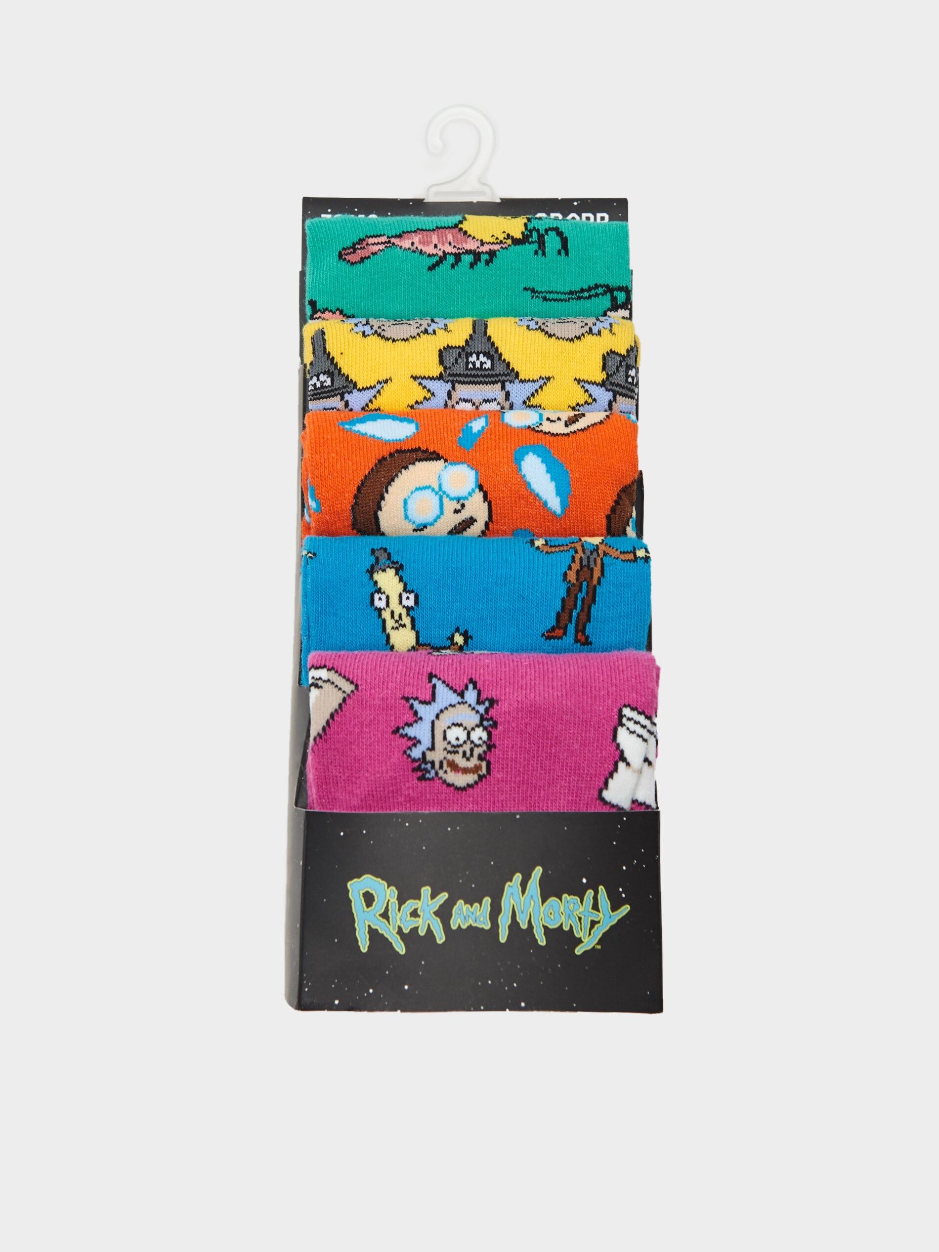 Ponožky Rick and Morty, 5-balenie