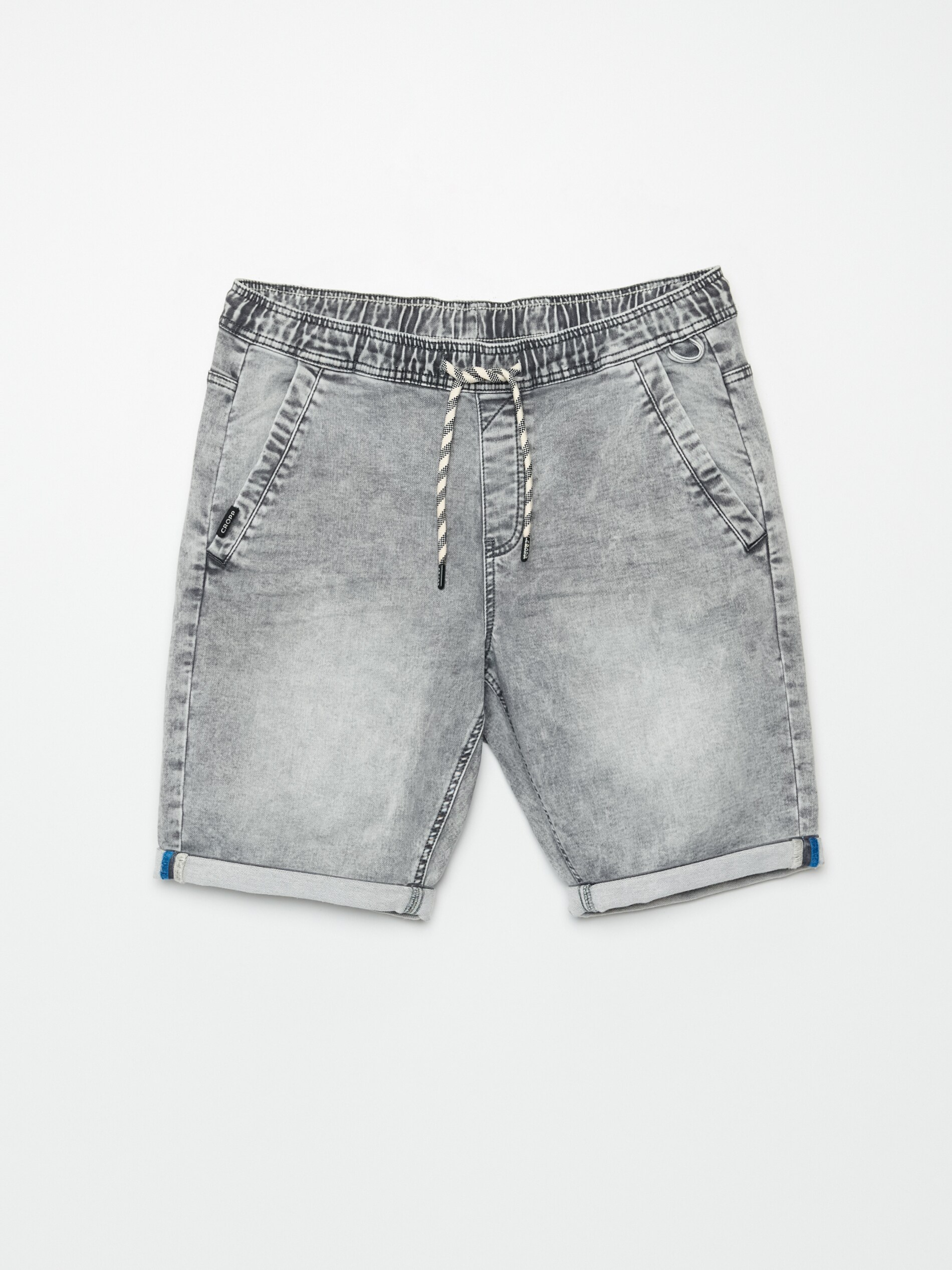 Denimové joggerové šortky