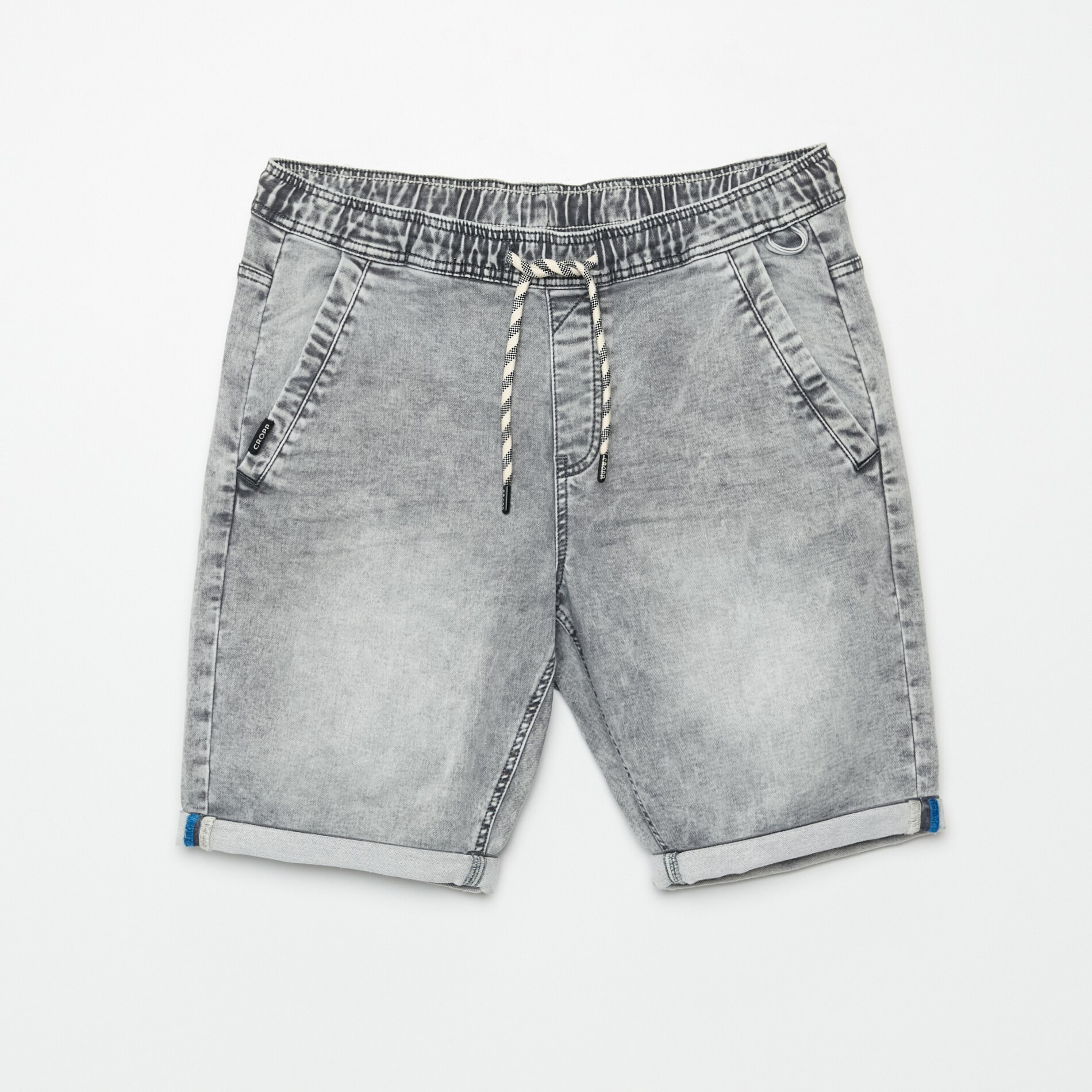 Denimové joggerové šortky