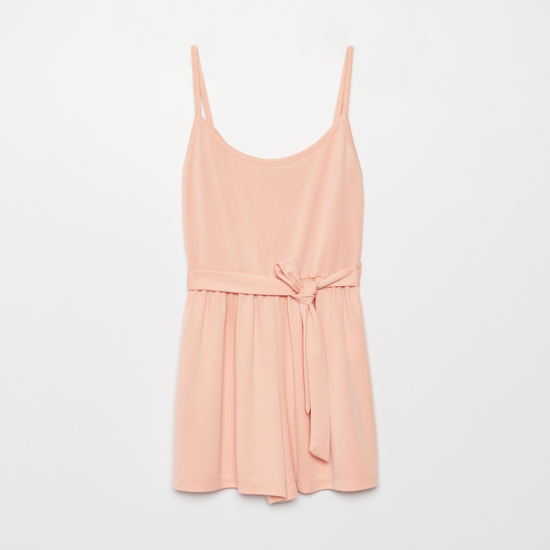 Kombinéza s opaskom v páse