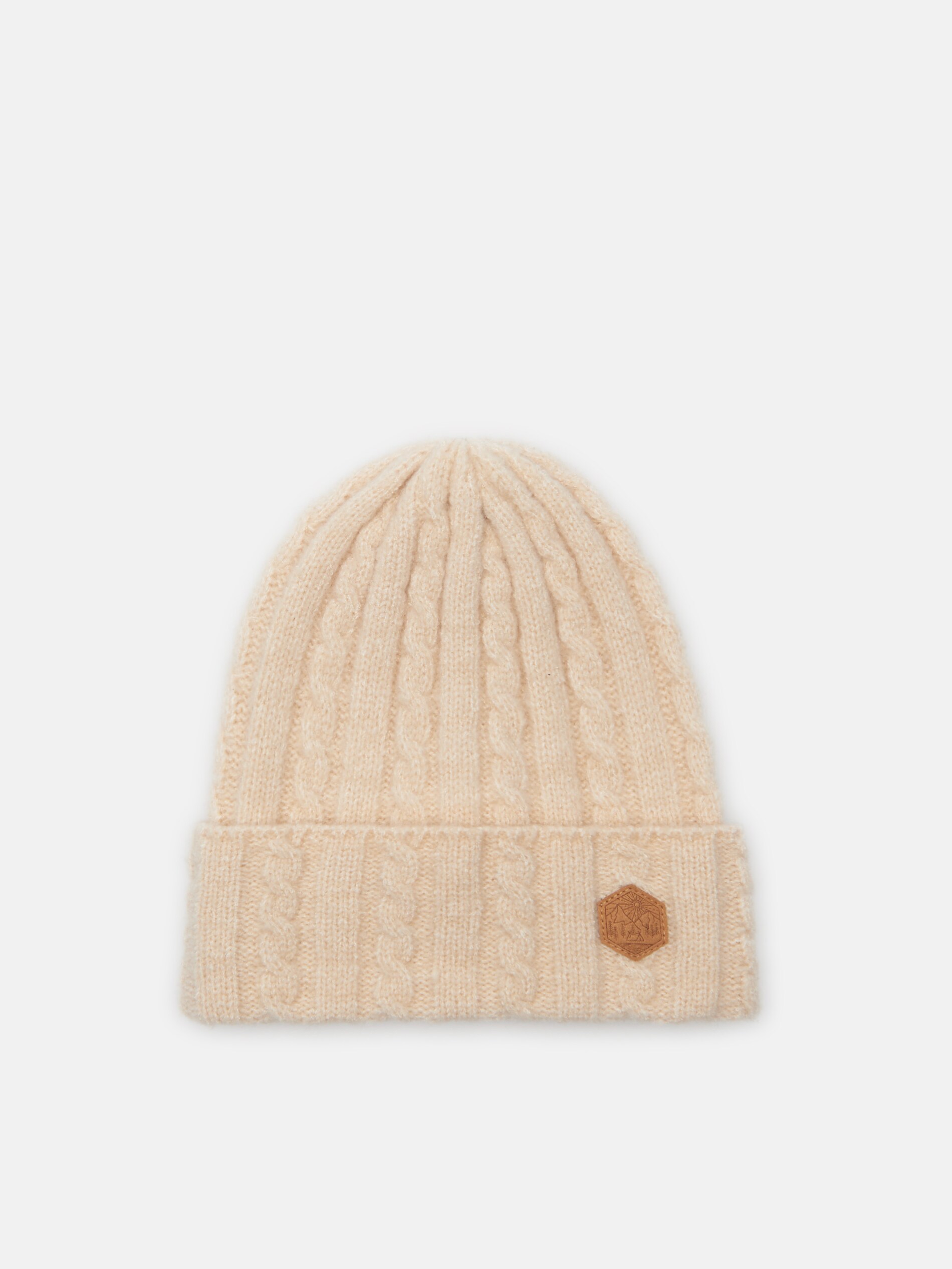 Čiapka Beanie s vrkočovým vzorom