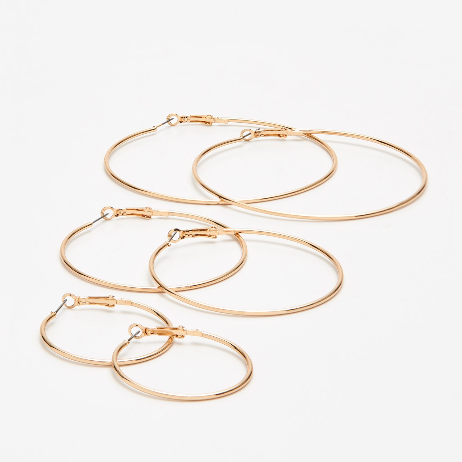 Súprava kruhových náušníc