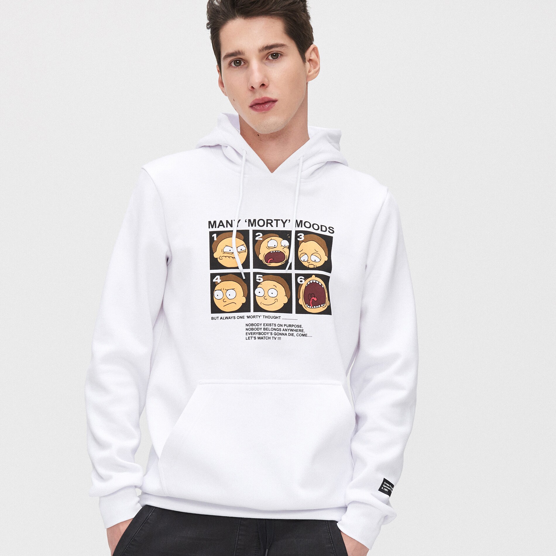 Mikina s kapucňou Rick&Morty