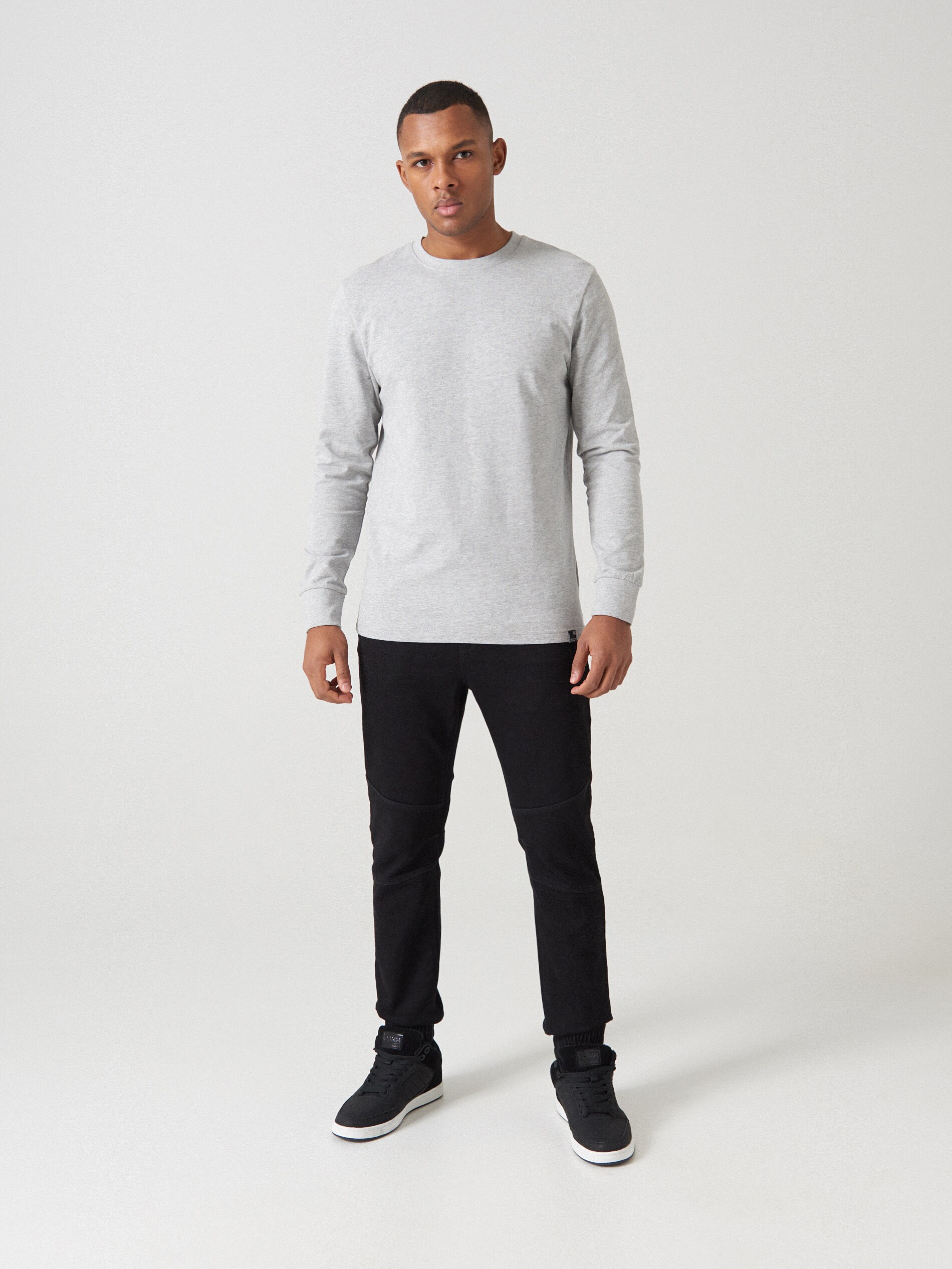 Basic tričko s dlhými rukávmi