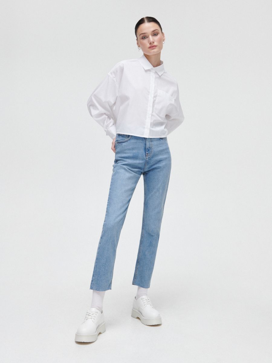 Ladies` jeans trousers, CROPP, 0556M-50J
