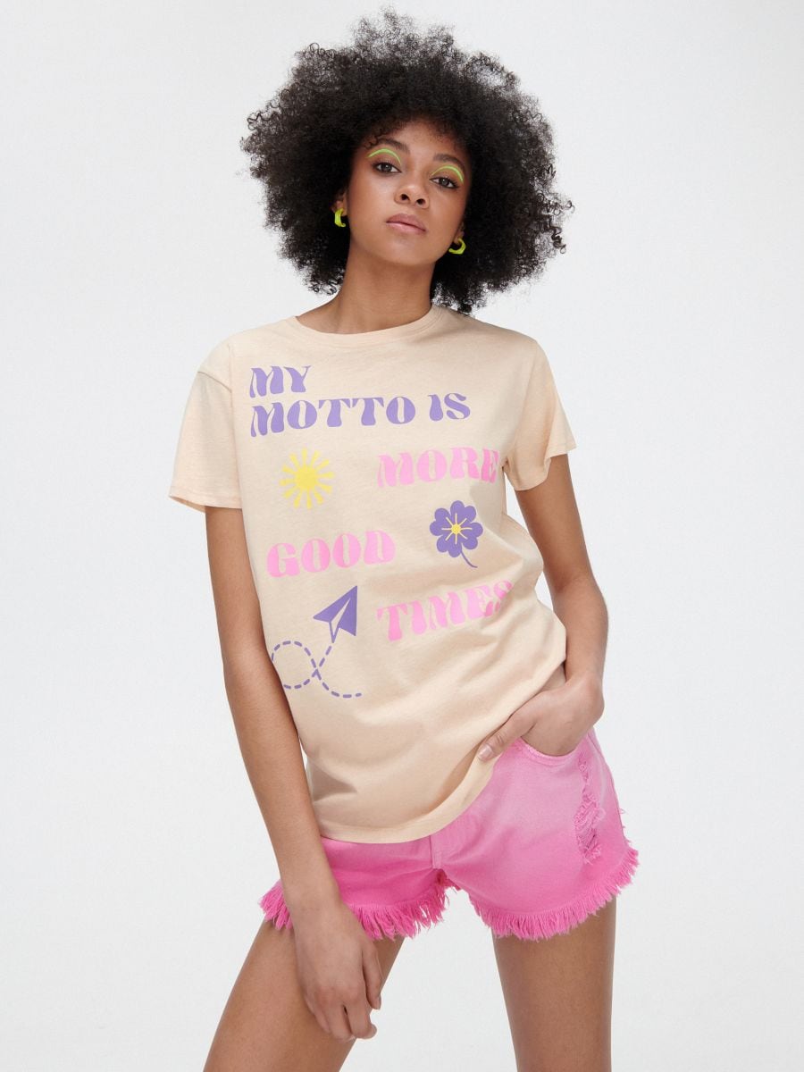 Ladies` t-shirt, CROPP, 1794K-08X