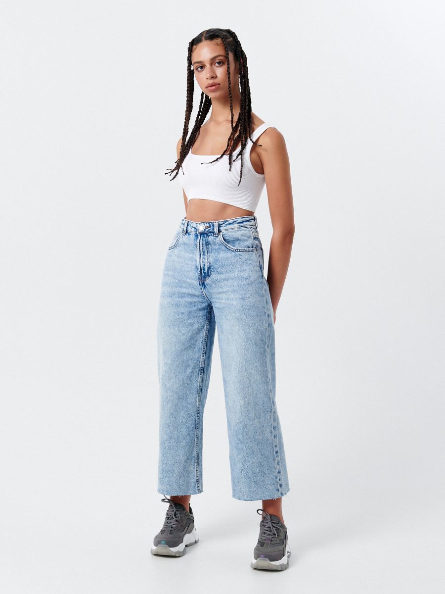 Ladies` jeans trousers, CROPP, 8637G-05J