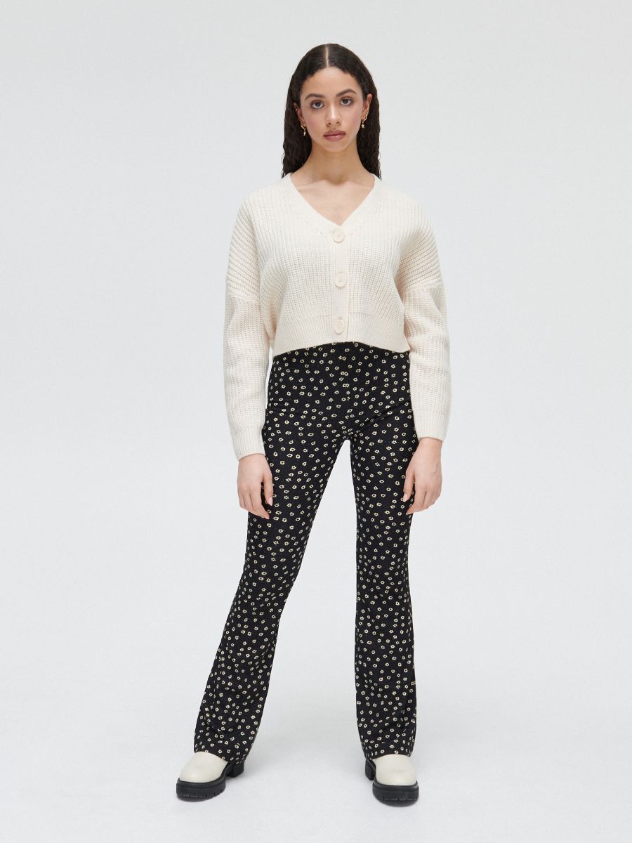 Ladies` trousers, CROPP, 8956M-99X