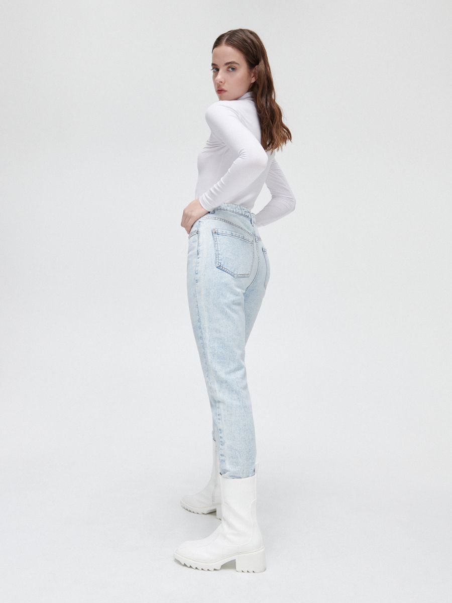 Ladies` jeans trousers, CROPP, 9298E-05M
