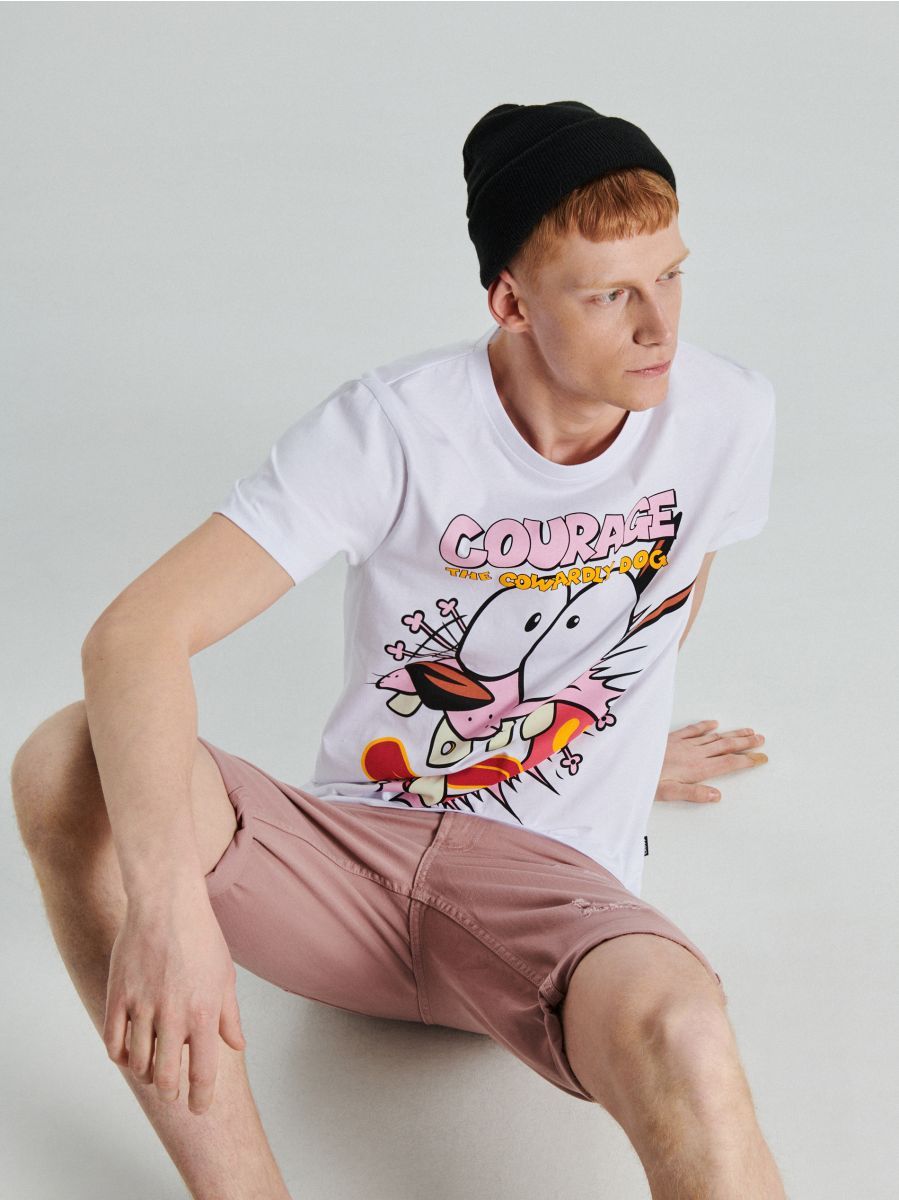 Cowardly Dog T-shirt, CROPP, VU029-00X