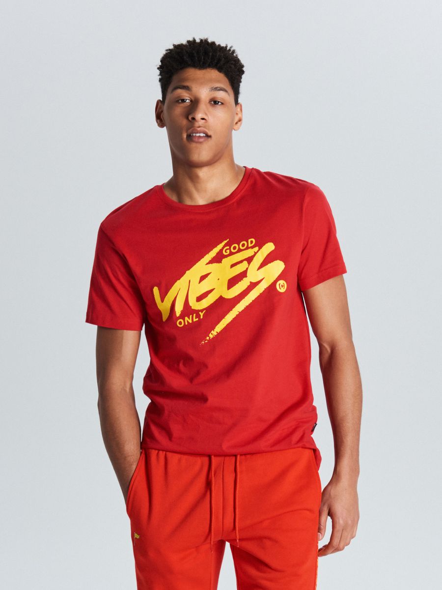 Good Vibes only T-shirt, CROPP, WB727-33X