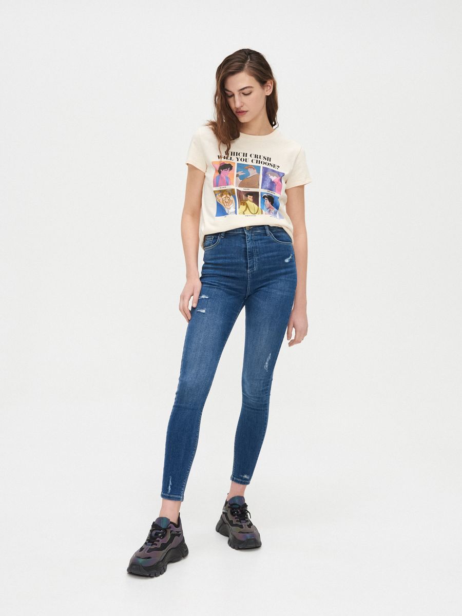 High waist jeans, CROPP, XX206-55J