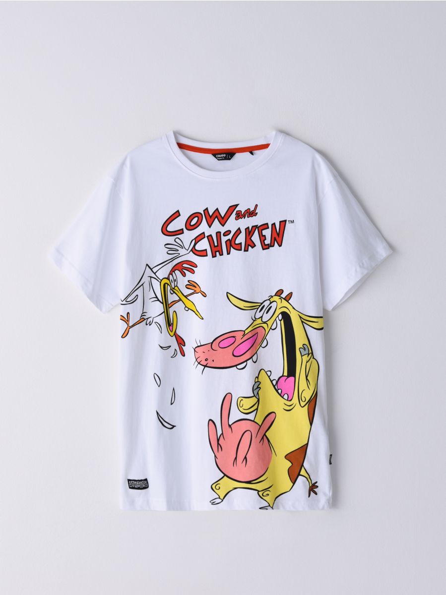 shirt with cow on it