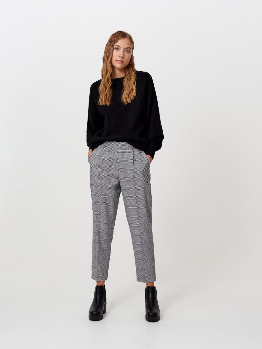 LADIES` TROUSERS \u0026 CHAIN, CROPP, ZW171-90X