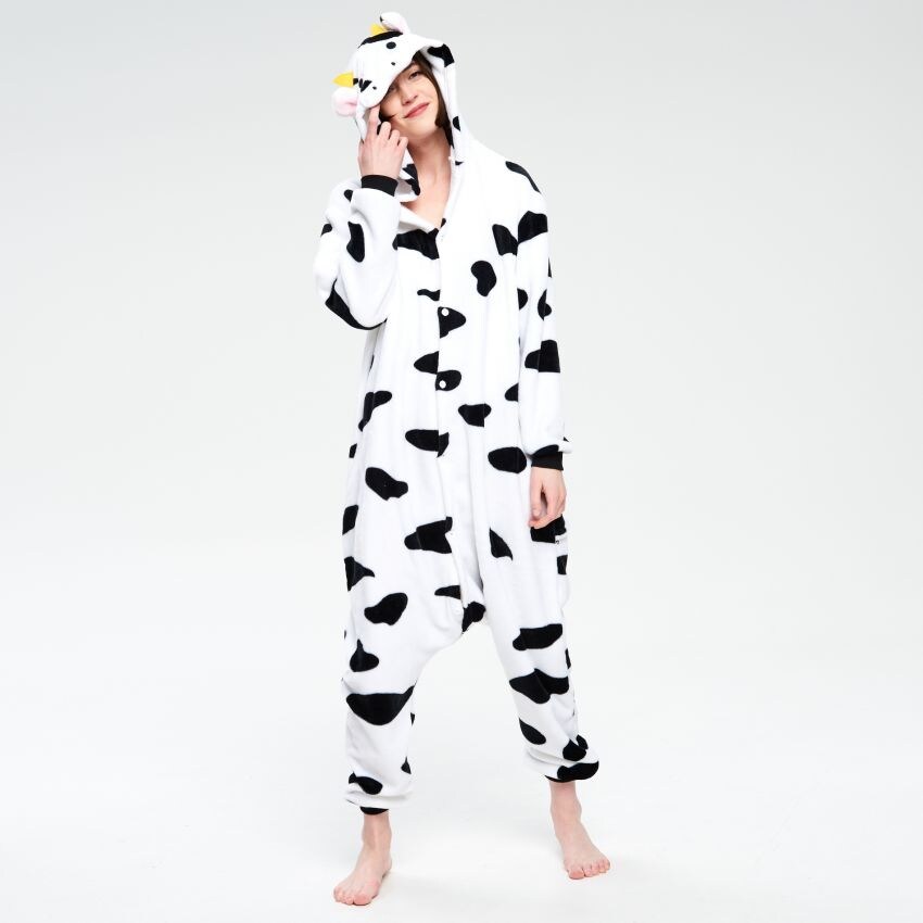 Happy Cow onesie pyjamas - white - QI099-00X - CROPP