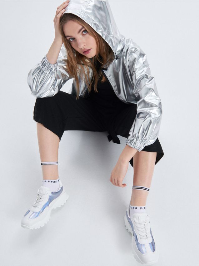 Chunky sneakers  - purple - UG172-48X - CROPP