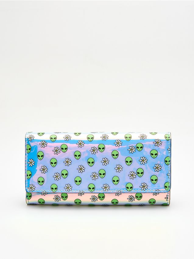 Large wallet with print - multicolor - UT258-MLC - CROPP