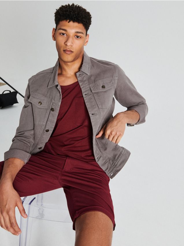 Chino shorts - brown - UW713-83X - CROPP