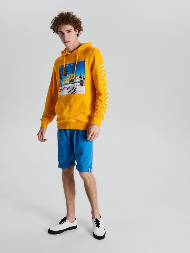 Shorts - blue - UW715-55X - CROPP