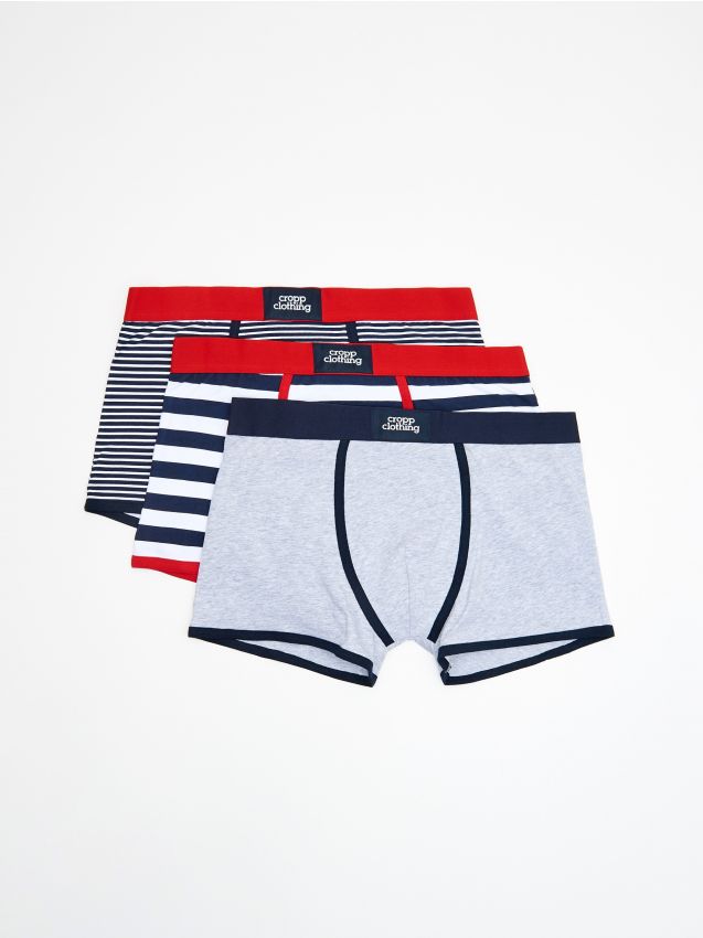 3 pack boxer shorts - navy - UZ906-59X - CROPP