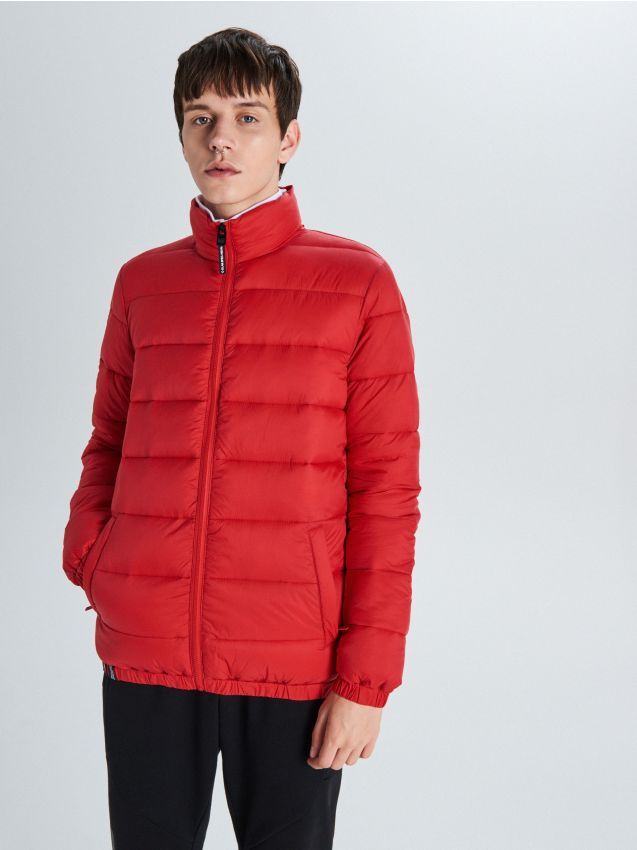 Quilted jacket - red - VB156-33X - CROPP