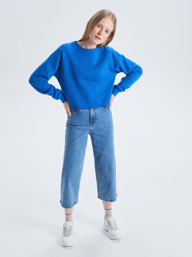 Denim culottes - blue - VG615-50J - CROPP