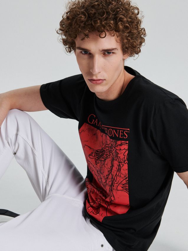 Game of thrones t-shirt - black - VG730-99X - CROPP