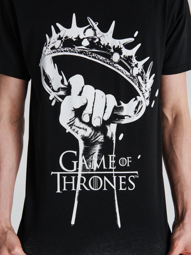 Game of thrones t-shirt - black - VG732-99X - CROPP