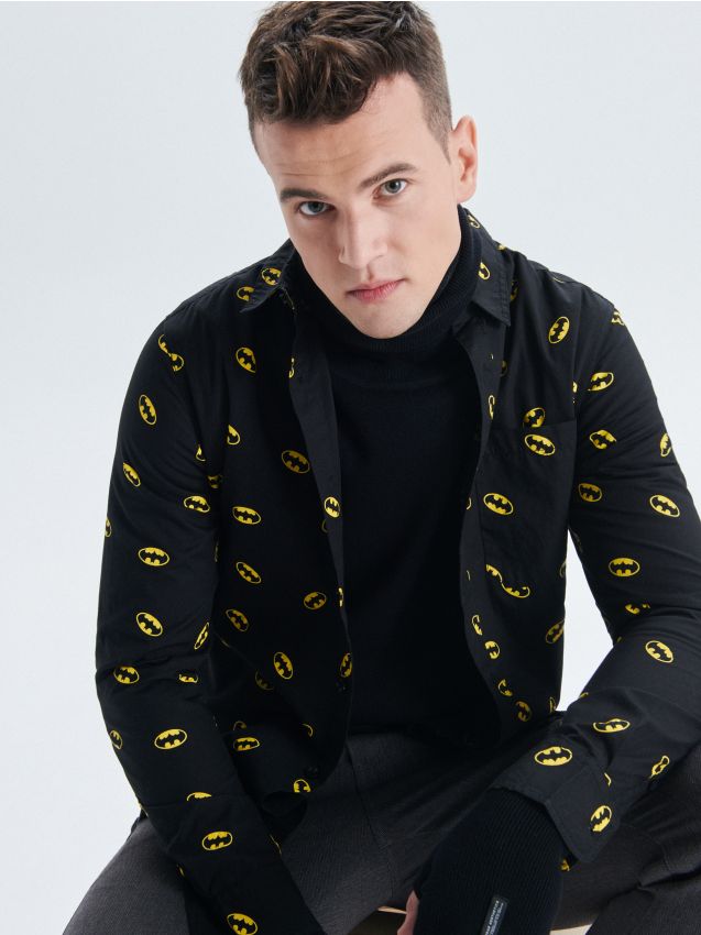 Batman shirt - black - VO305-99X - CROPP