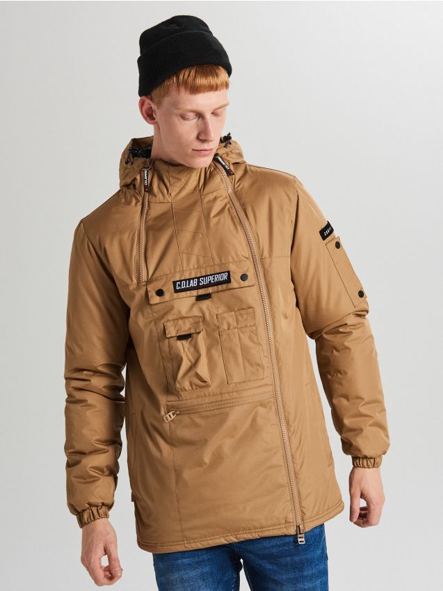 MEN`S OUTER JACKET - beige - WA085-80X - CROPP