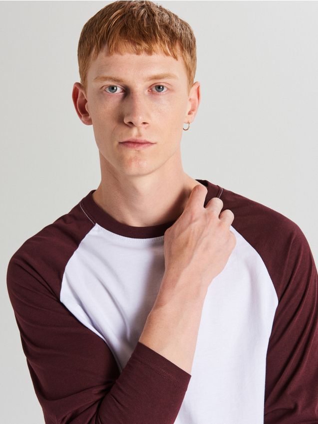 Men's T-shirt - brown - WC054-83X - CROPP