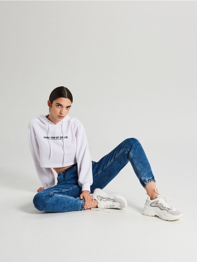 Jogger jeans - blue - WC917-55J - CROPP