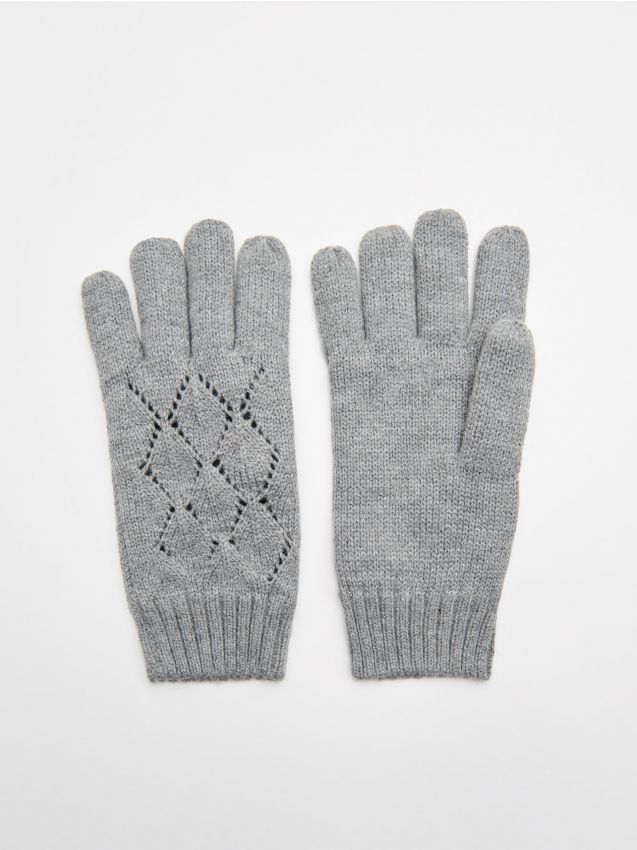 Mănuși cu cinci degete - GRI - WD990-90M - CROPP