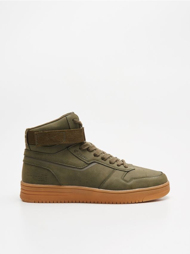 High ankle sports shoes - green - WN946-91X - CROPP