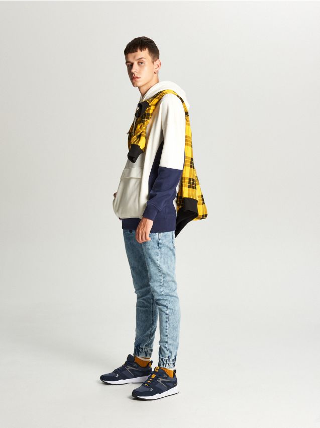 Jeans trousers - blue - WP393-55J - CROPP