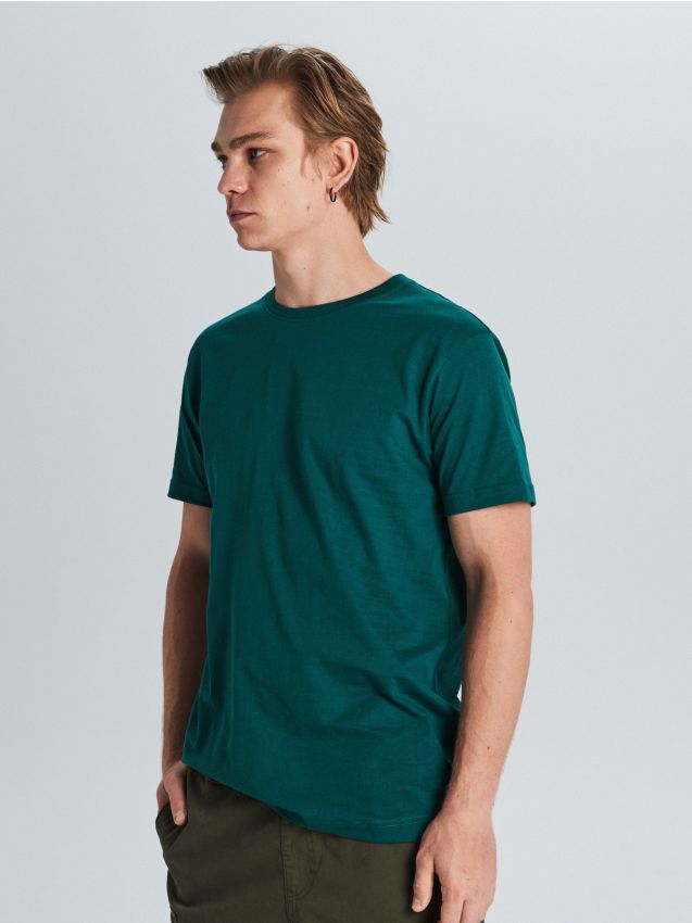 Basic top - green - WS390-79X - CROPP