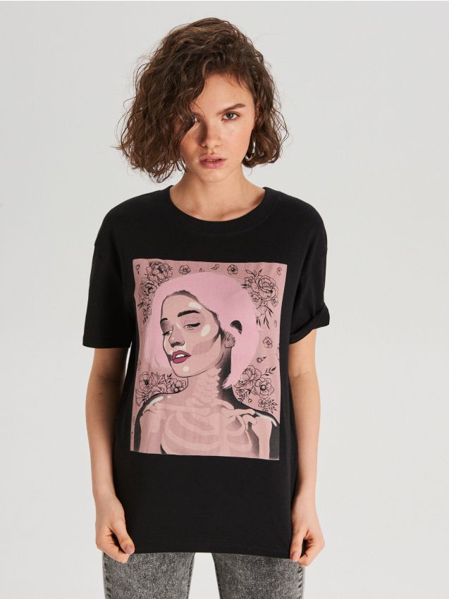 We Are Creators T-shirt - black - WS798-99X - CROPP