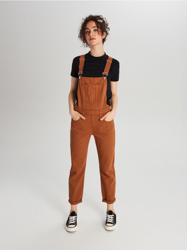 Dungarees - brown - WT519-82J - CROPP