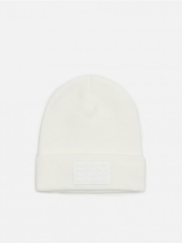 ŞAPCĂ PENTRU FEMEI - alb - XK207-00X - CROPP