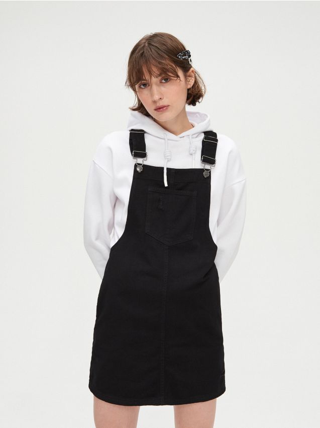 Dungaree skirt - black - XV915-99J - CROPP