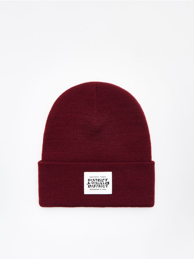 Hat with patch - brown - XW660-83X - CROPP