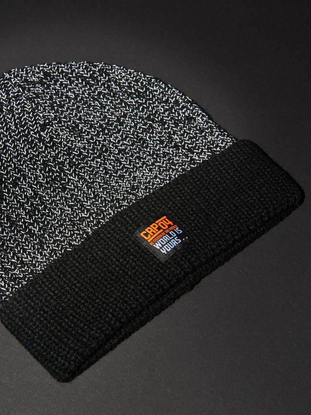 Șapcă cu emblemă - negru - XW662-99M - CROPP