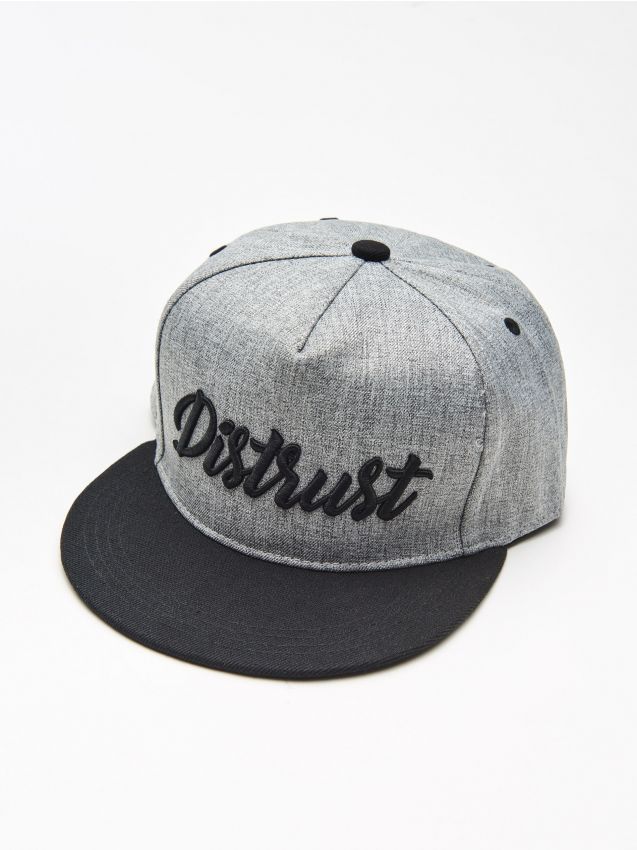 Șapcă snapback cu inscripţie - GRI - XW664-90X - CROPP