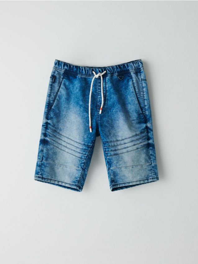 MEN`S SHORTS - blue - YB165-55J - CROPP