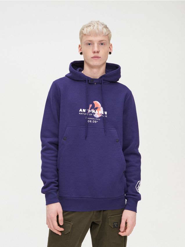 Hanorac - mov - YB745-45X - CROPP