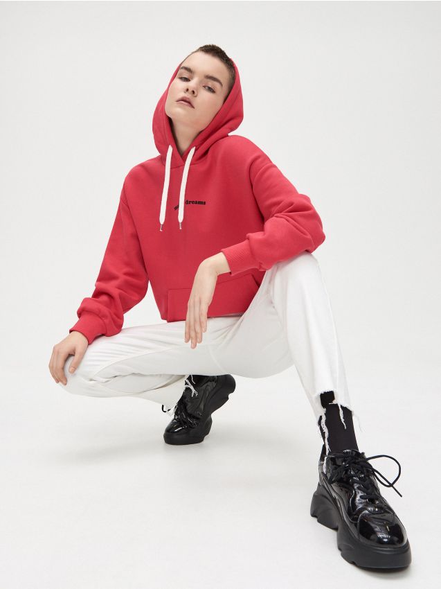 Hanorac - roz - YB788-43X - CROPP