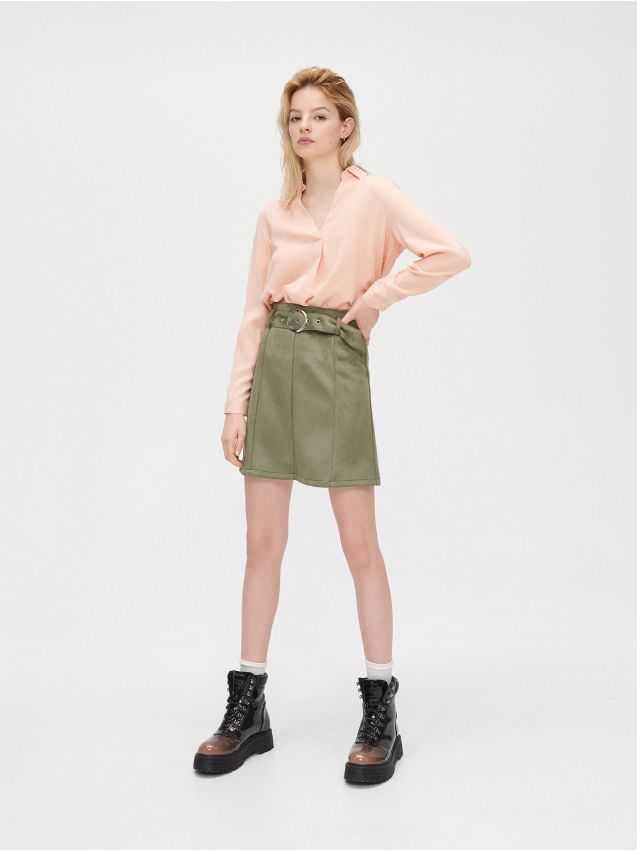 Elegant shirt - pink - YD495-03X - CROPP