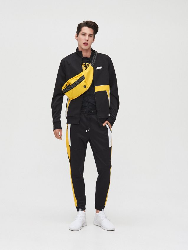 Pantaloni jogger After Dark - negru - YD513-99X - CROPP