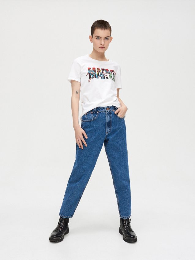 Marvel T-shirt - white - YE135-00X - CROPP